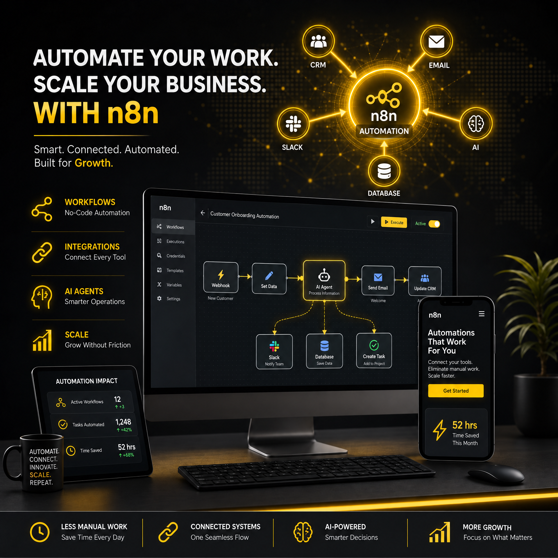 استضافة واشتراكات n8n